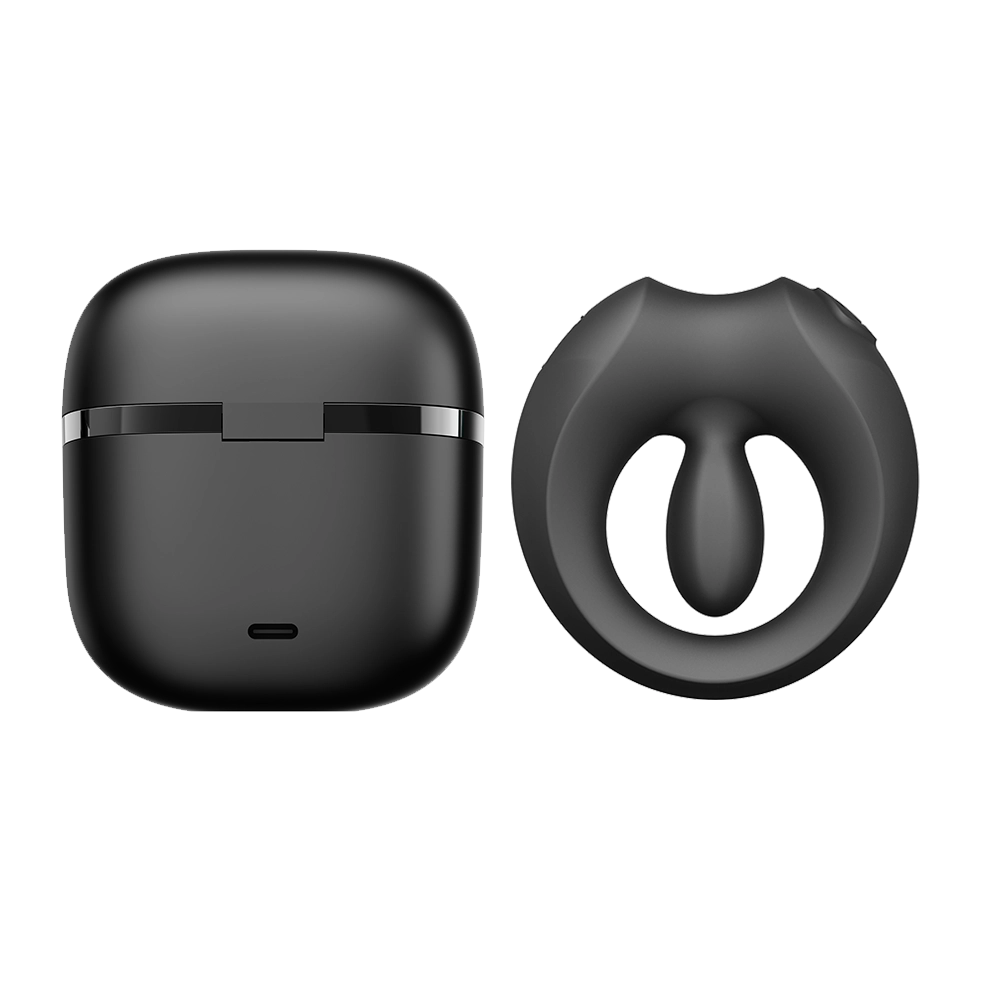 Musta APIS-värisevä penisrengas ja tyylikäs kotelo – ZALOn eksklusiivinen design Chambers of Lovelta.