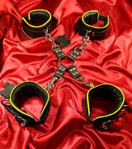 BDSM Fesseln Set Leder
