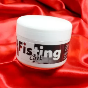 Fisting Gel im Tiegel von Chambers of Love, dickflüssiges, wasserbasiertes Gleitmittel mit etwas Silikon für lang anhaltendes, geschmeidiges Gleiten, speziell für Fisting.