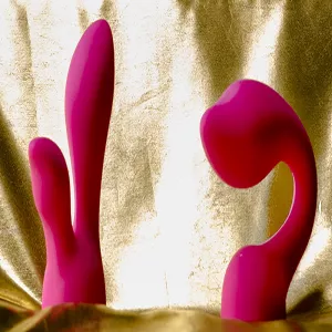 Palm Sensual Attachments – 2-pack tillbehör designade för PalmPower Massager. Perfekt passform för varierad och intensiv stimulans, exklusivt hos Chambers of Love.