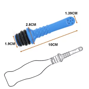 Anal rengöring – resedusch för analhygien med universalt munstycke för petflaska, längd 10 cm, från Chambers of Love