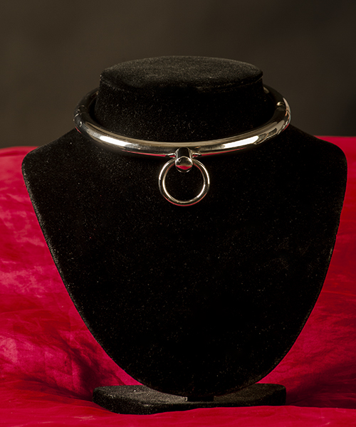 BDSM Stålhalsband 12