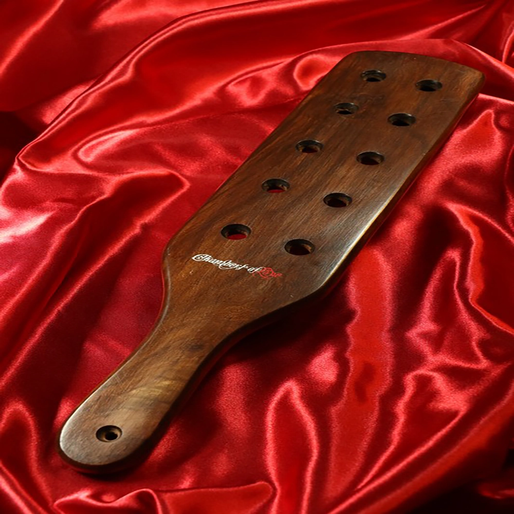 BDSM Sheesham trä Paddel