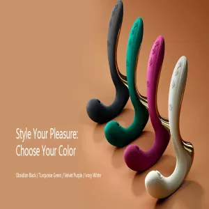 Valitse nautintosi, valitse värisi! Neljä Talis G-pisteen PulseWave-vibraattoria vierekkäin – Chambers of Loven eksklusiivisesta valikoimasta.