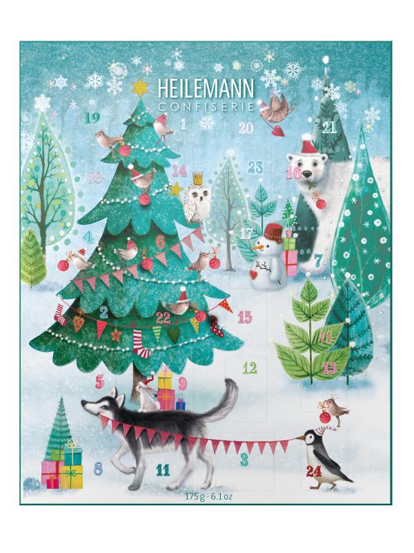 Kalender vinterlandskap