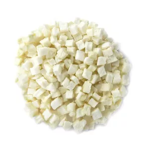 Frystorkade äpple i kuber