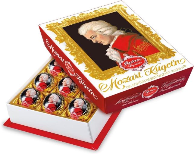 Mozartkulor 12 bitar i ask