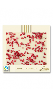 Chokladkaka vit & hallon