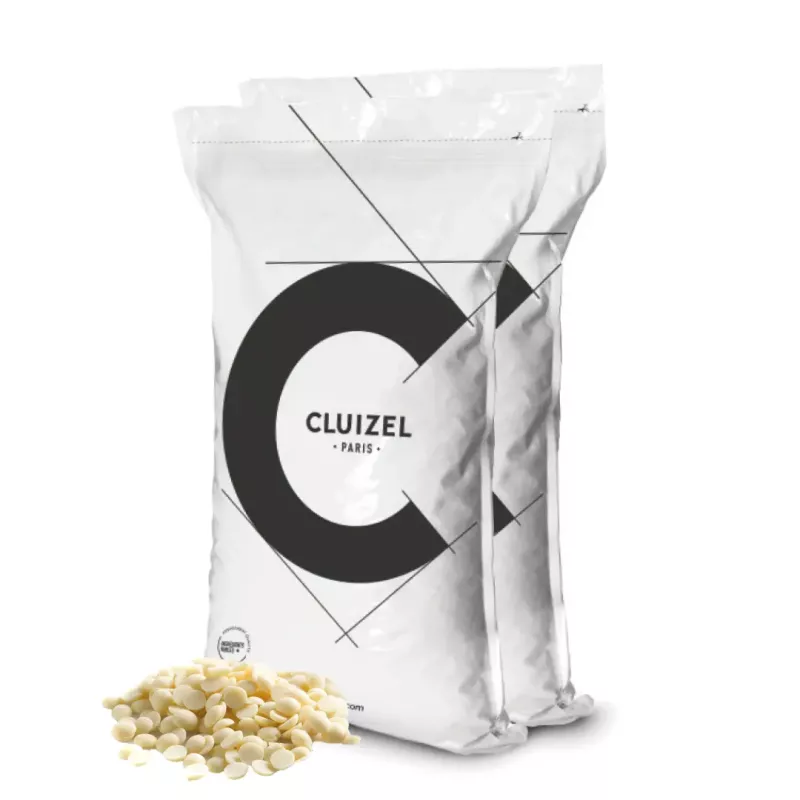 Couverturechoklad Caozelo vit 30% - 20 kg