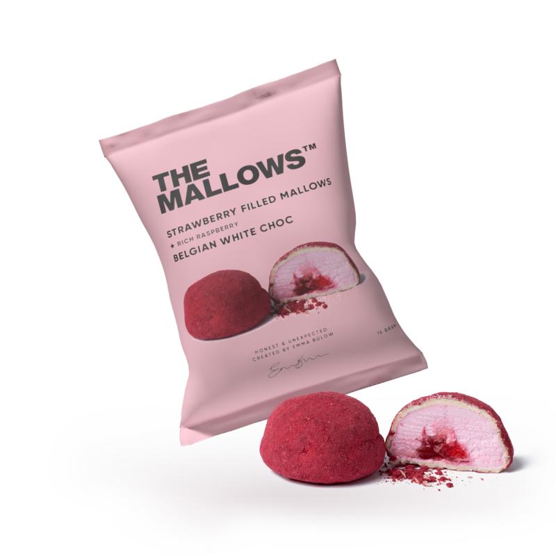 Strawberry + White - Flowpack