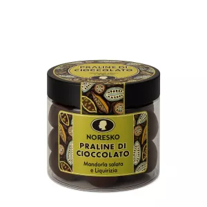 Salt mandel, choklad & lakrits