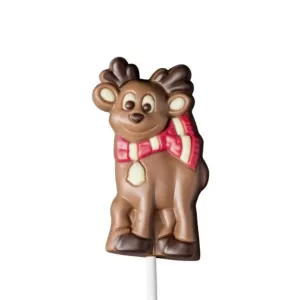 Chokladklubba med ren motiv