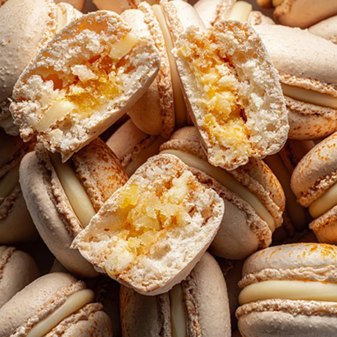 Citronmacarons Citronmacarons