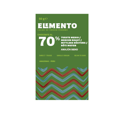 Chokladkaka - Elemento Mellanrost 70%