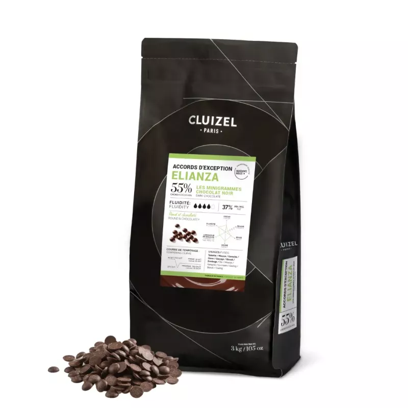 Couverturechoklad Elianza 55 % - 3kg