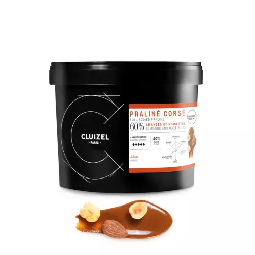 Finmalen mandel och hasselnötpraliné från Cluizel