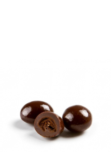 Chokladdragerade Kaffebönor
