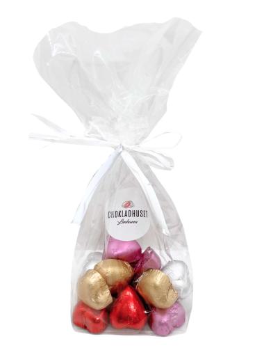 Chokladhjärtan i påse