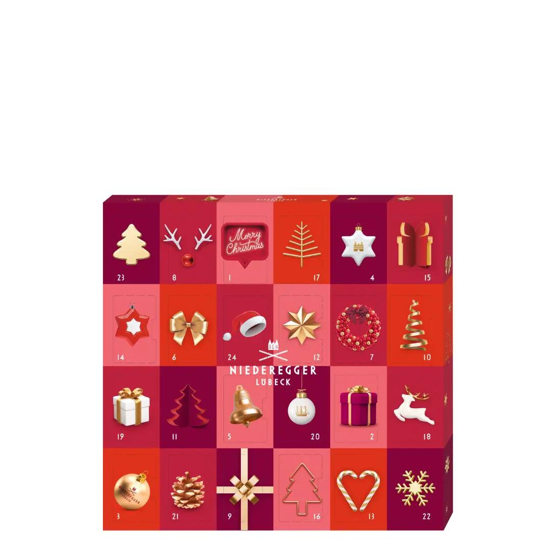 Kalender Glamour Niederegger Chokladhuset i Limhamn