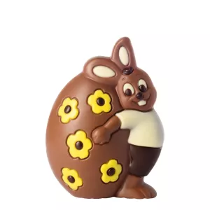 Kanin med påskägg i mjölkchoklad