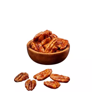 Karamelliserade pekannötter