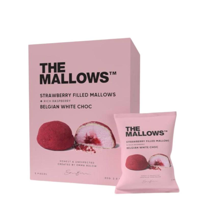 Strawberry + White x5