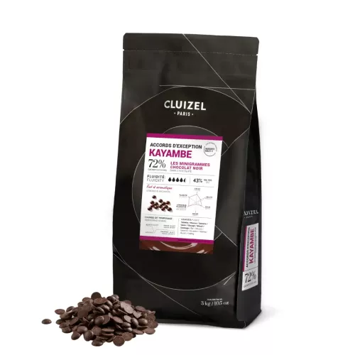 Couverturechoklad Kayambe 72 % - 3kg