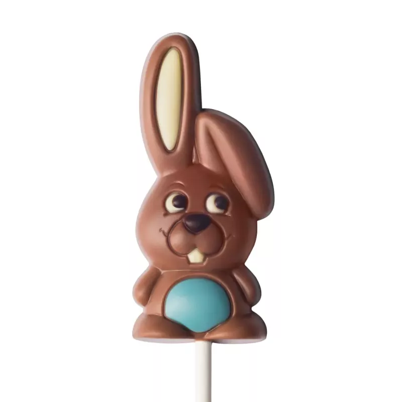 Mixade kaninklubbor i mjölkchoklad blå