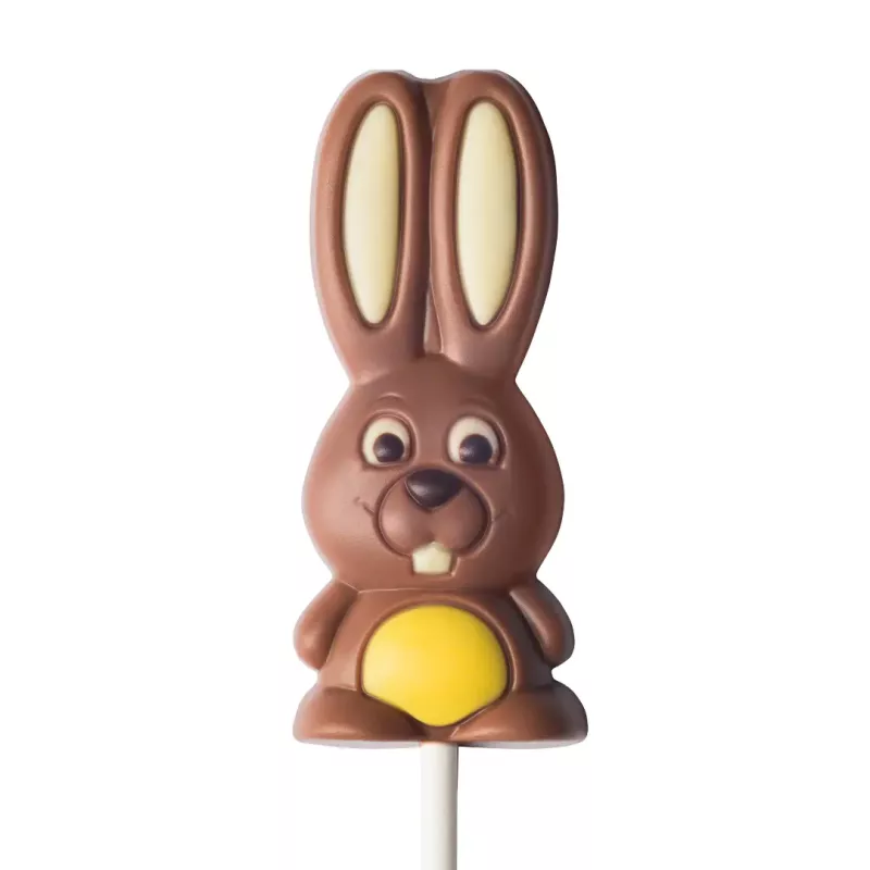 Mixade kaninklubbor i mjölkchoklad gul