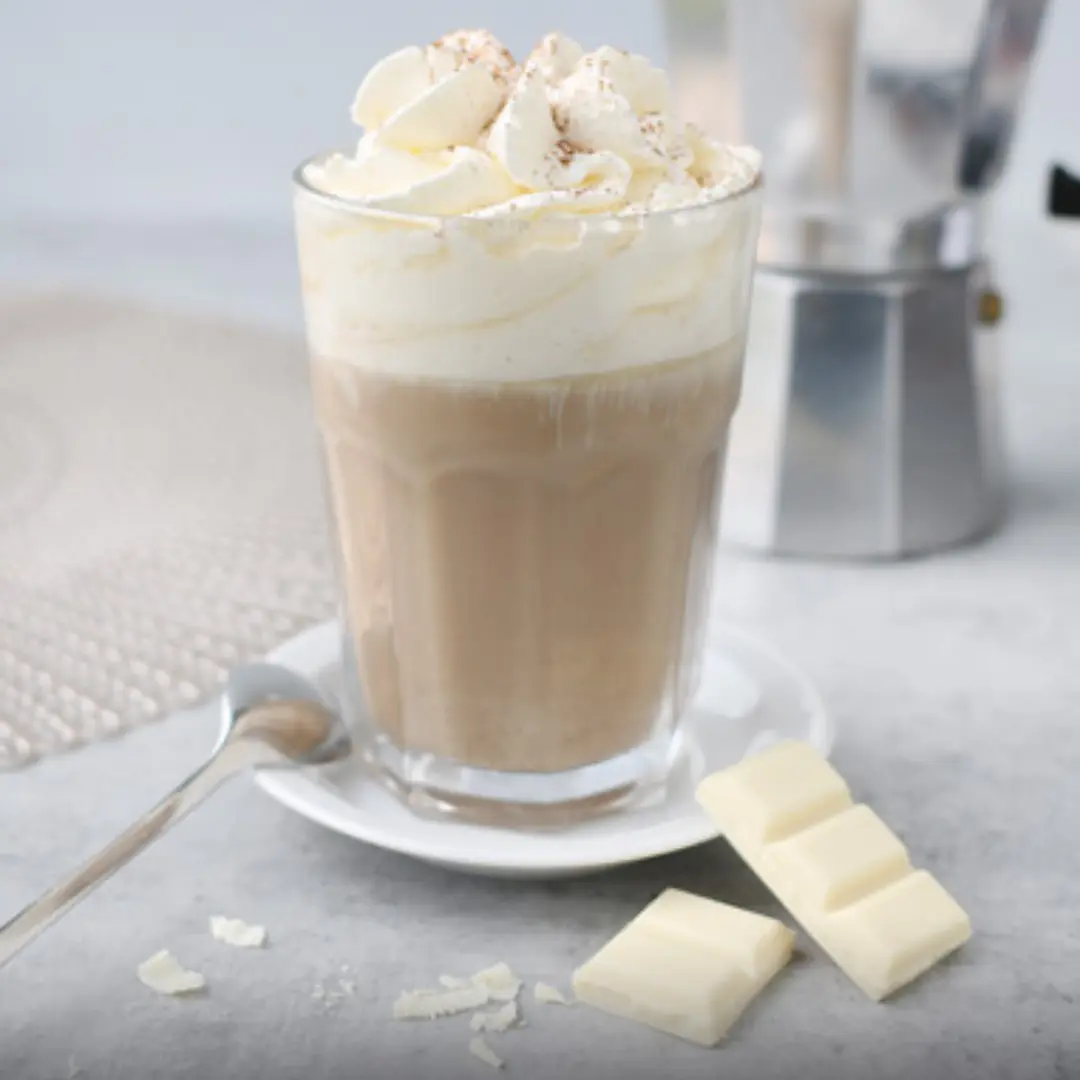 Mocca med vit choklad Mocca med vit choklad