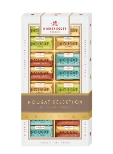 Fyra sorters nougat stor