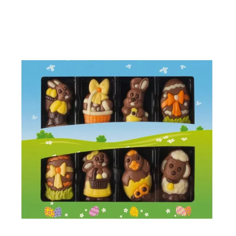 Presentask - Påskfigurer relief