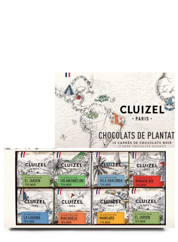 Plantagechoklad 16 bitar