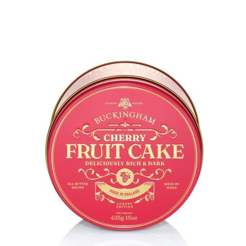 Fruktkaka med körsbär