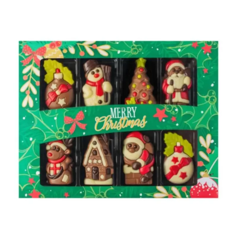 Presentask - Julfigurer relief