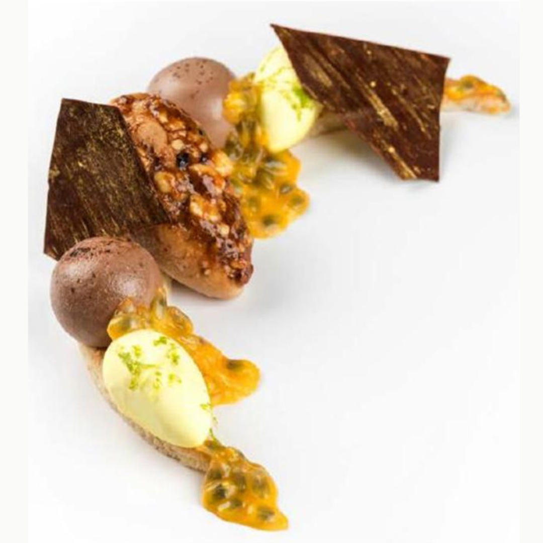 Exotisk Praliné- & Chokladglass