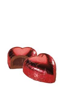 Chokladhjärta Röd
