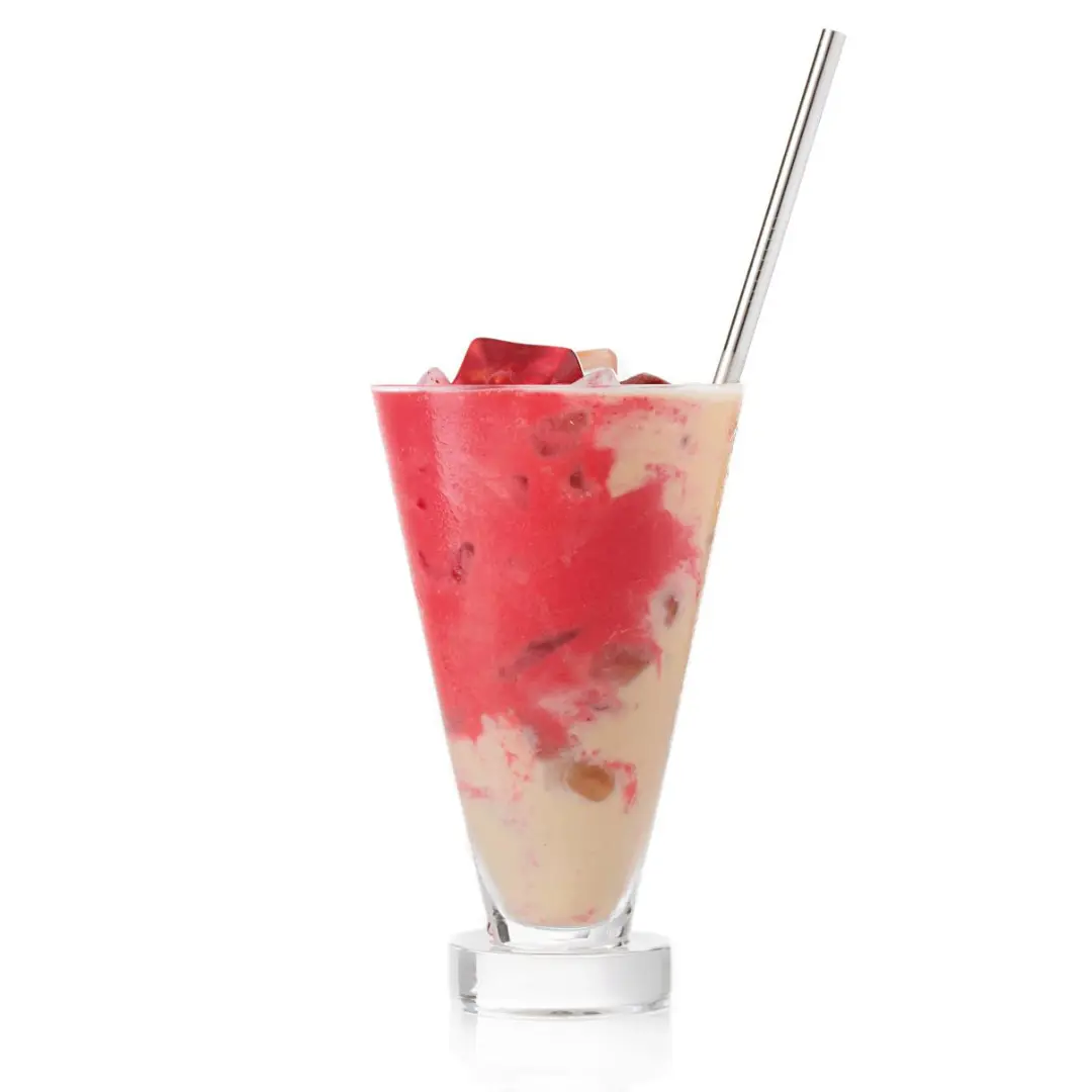 Strawberry Iced Latte