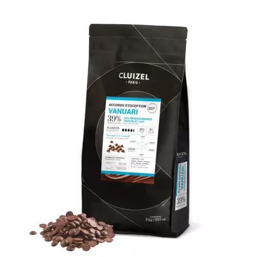 Couverturechoklad Vanuari 39% - 3kg