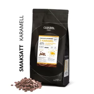 Couverturechoklad Z-karmell 43% - 3kg