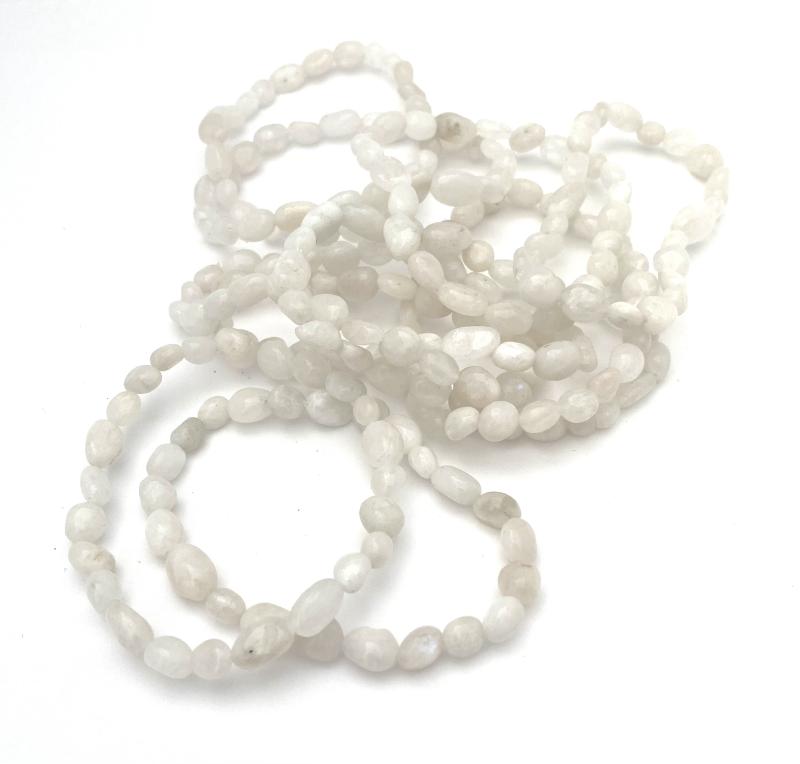 Indisk månsten armband