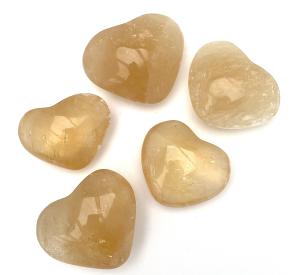 Honungskalcit hjärta