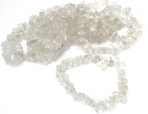 Bergskristall armband chips