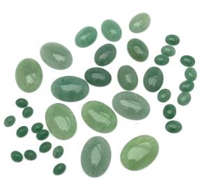 Aventurin cabochoner