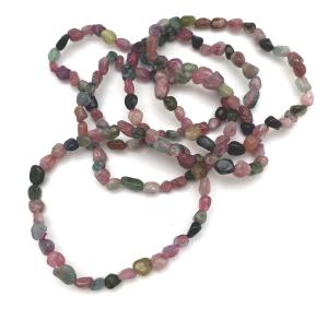 Vattenmelon turmalin armband