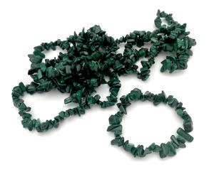 Malakit armband chips