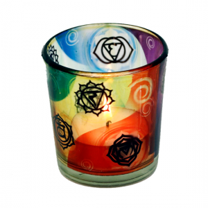 Värmeljushållare - Seven Chakras