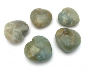 Amazonit hjärta -amulett