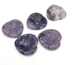 No worry hjärta lepidolit