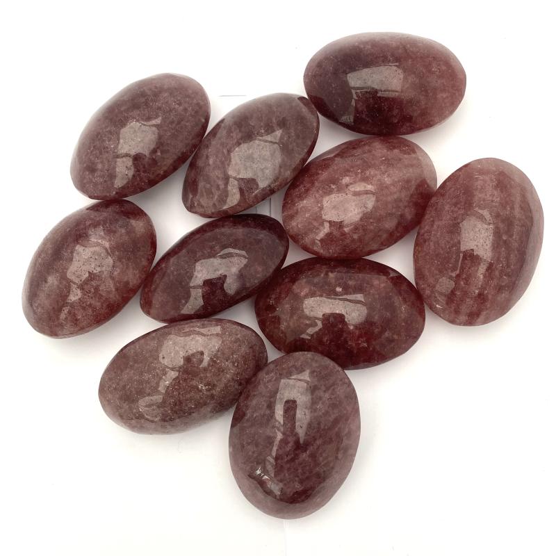 Jordgubbskvarts handsten